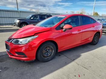  Salvage Chevrolet Cruze