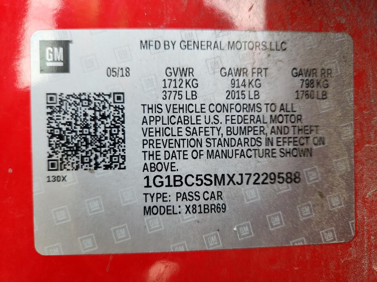 Chevrolet Cruze Ls Image 8