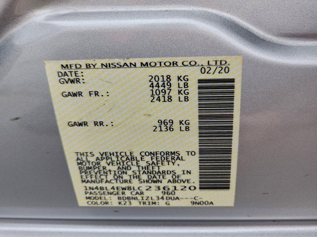 Nissan Altima Sl Image 11