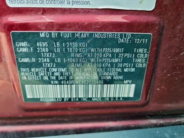 Subaru Outback 3.6r Limited Image 10