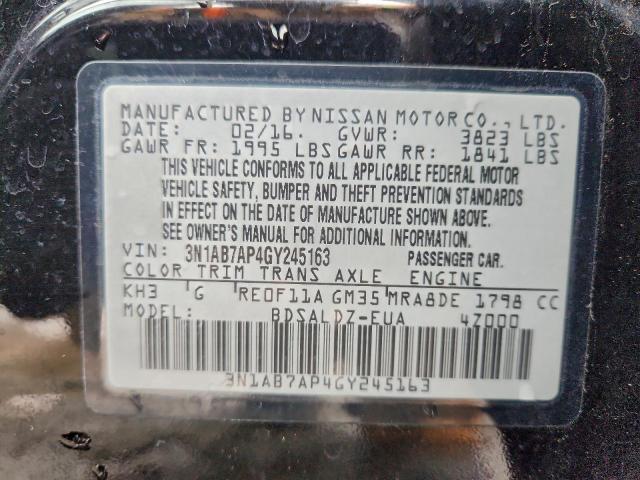 Nissan Sentra S Image 10