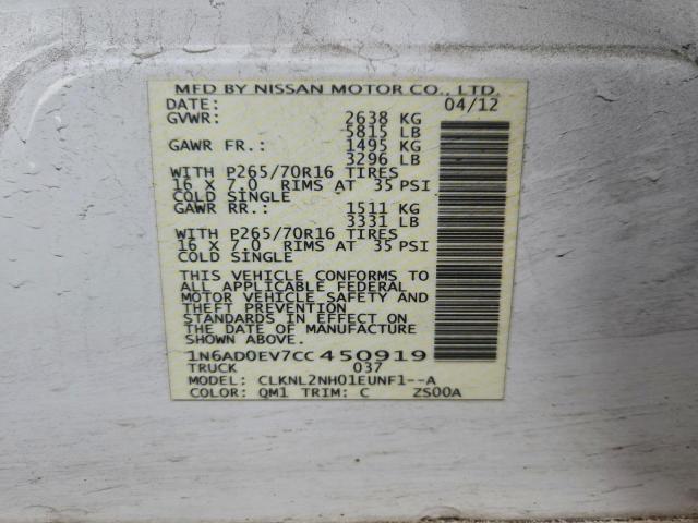 Nissan Frontier S Image 8