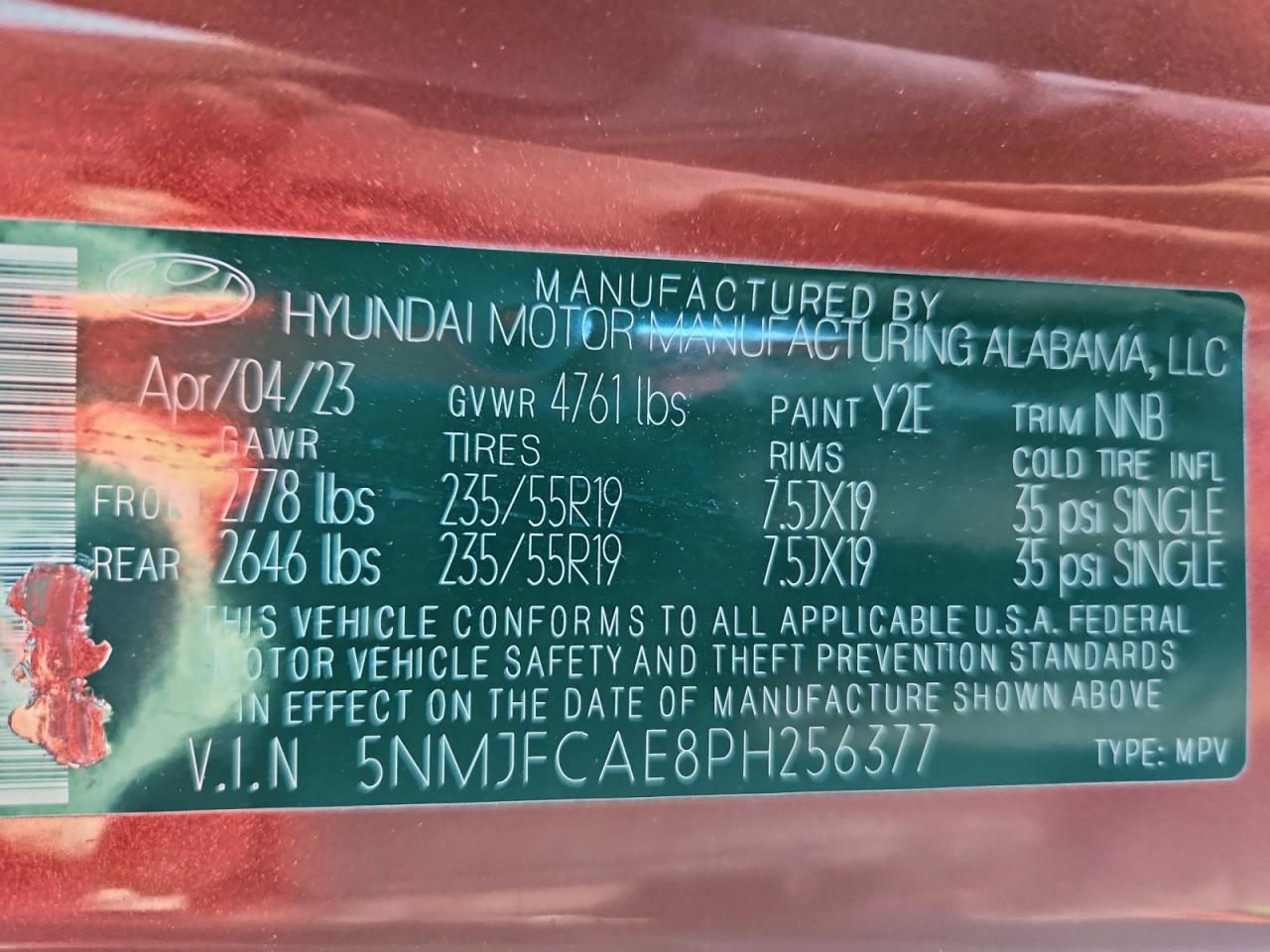 Hyundai TUCSON Sel Image 14