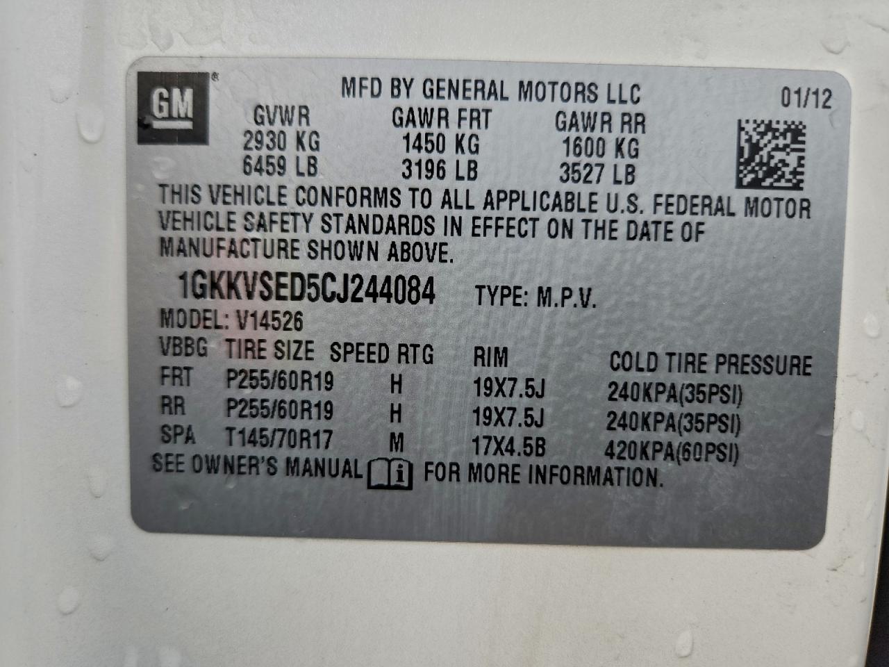 GMC Acadia Slt-2 Image 12