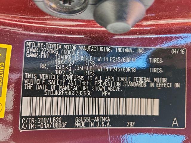 Toyota Highlander Xle Image 10