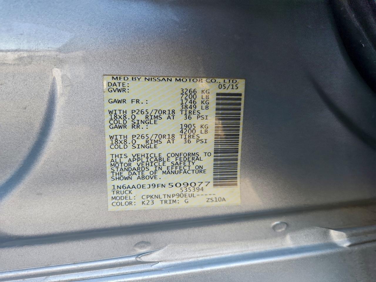 Nissan Titan S Image 11