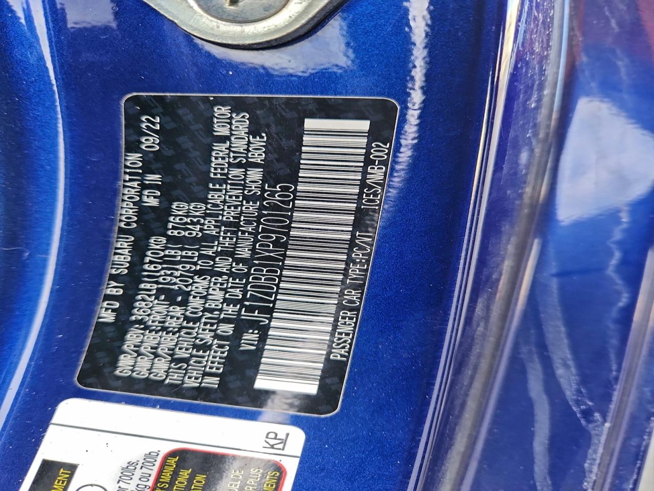 Subaru BRZ Premium Image 10