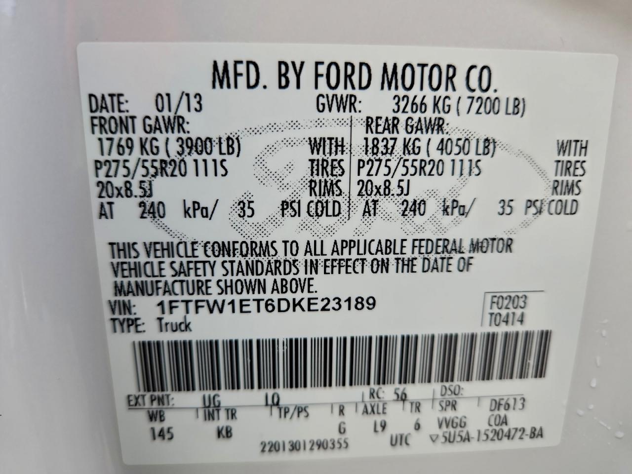 Ford F-150 Supercrew Image 9