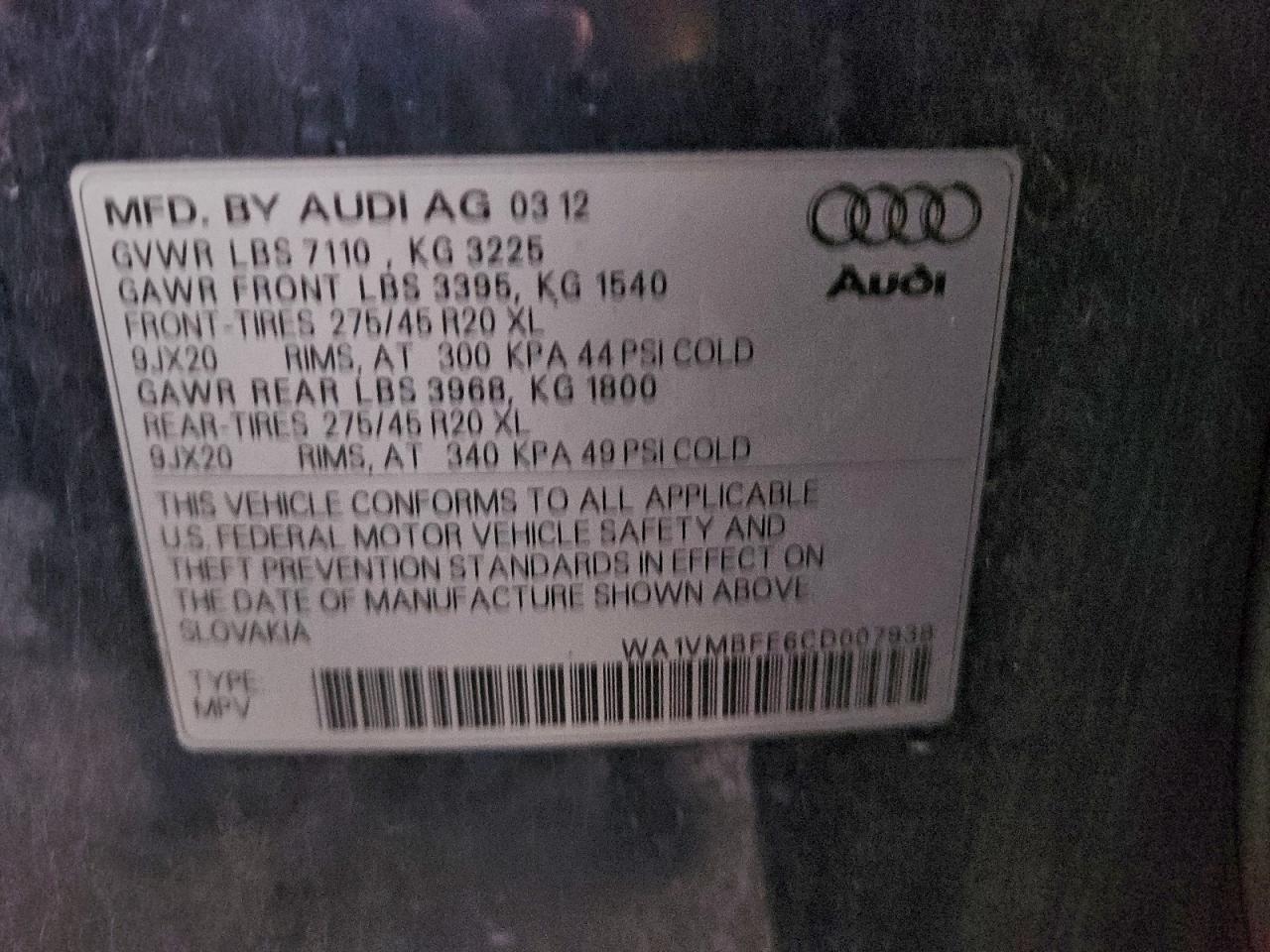 Audi Q7 Prestige Image 13