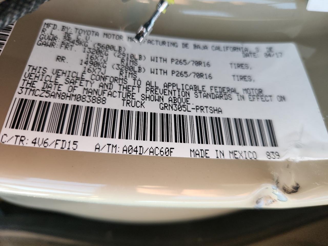 Toyota Tacoma Double Cab Image 7