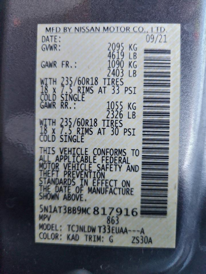 Nissan Rogue Sv Image 9