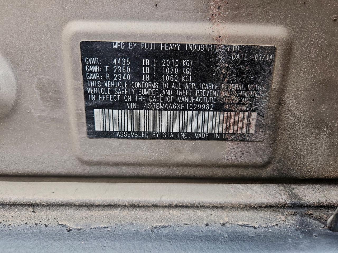 Subaru Legacy 2.5i Image 9