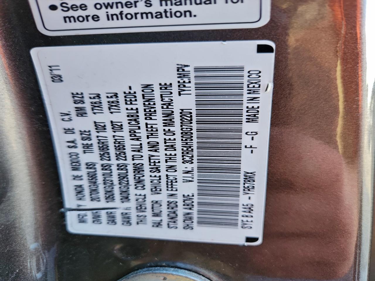 Honda Crv Ex Image 12