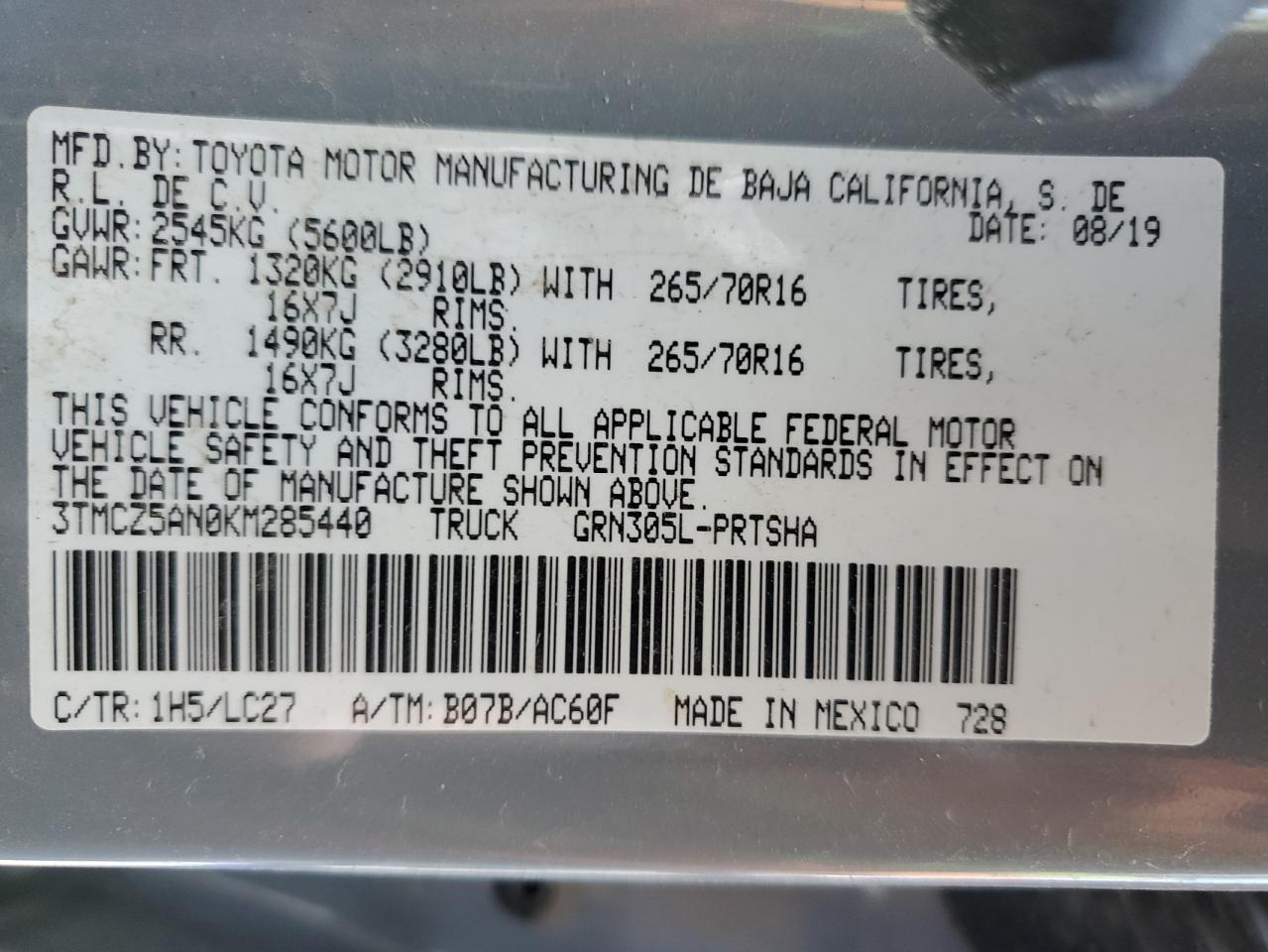 Toyota Tacoma Double Cab Image 10