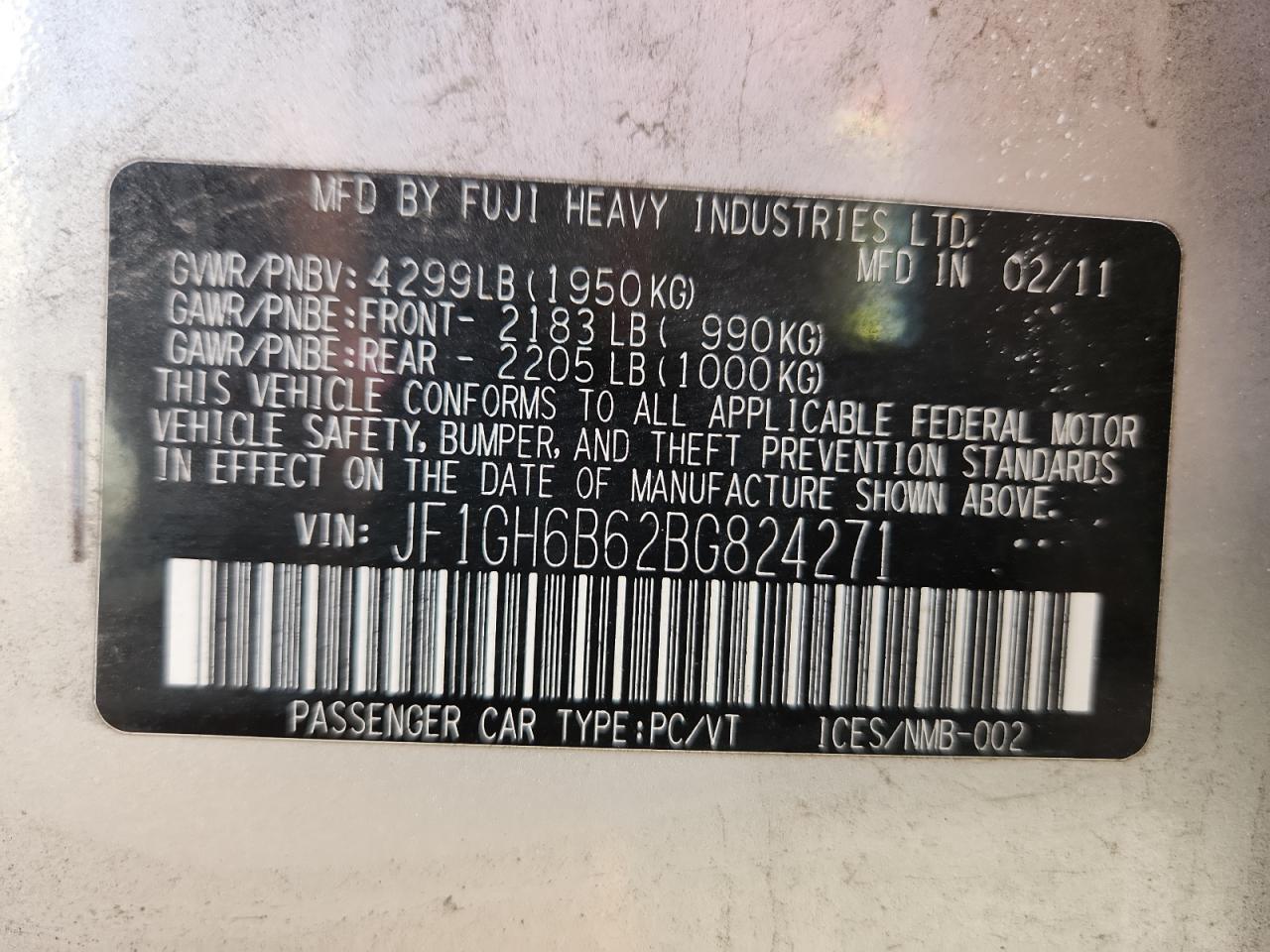 Subaru Impreza 2.5i Premium Image 9