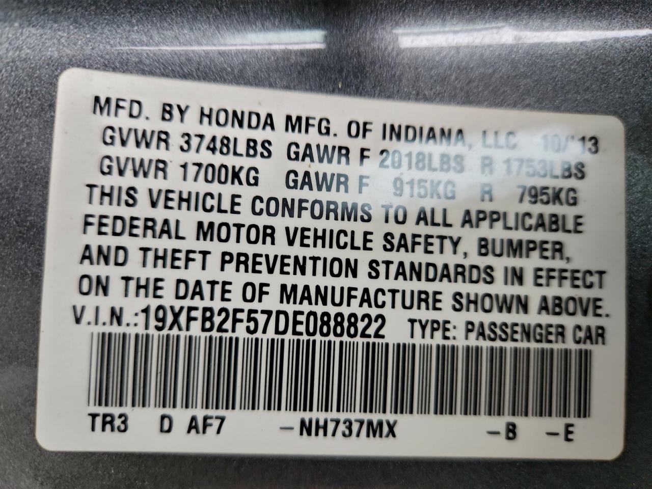 Honda Civic Lx Image 8