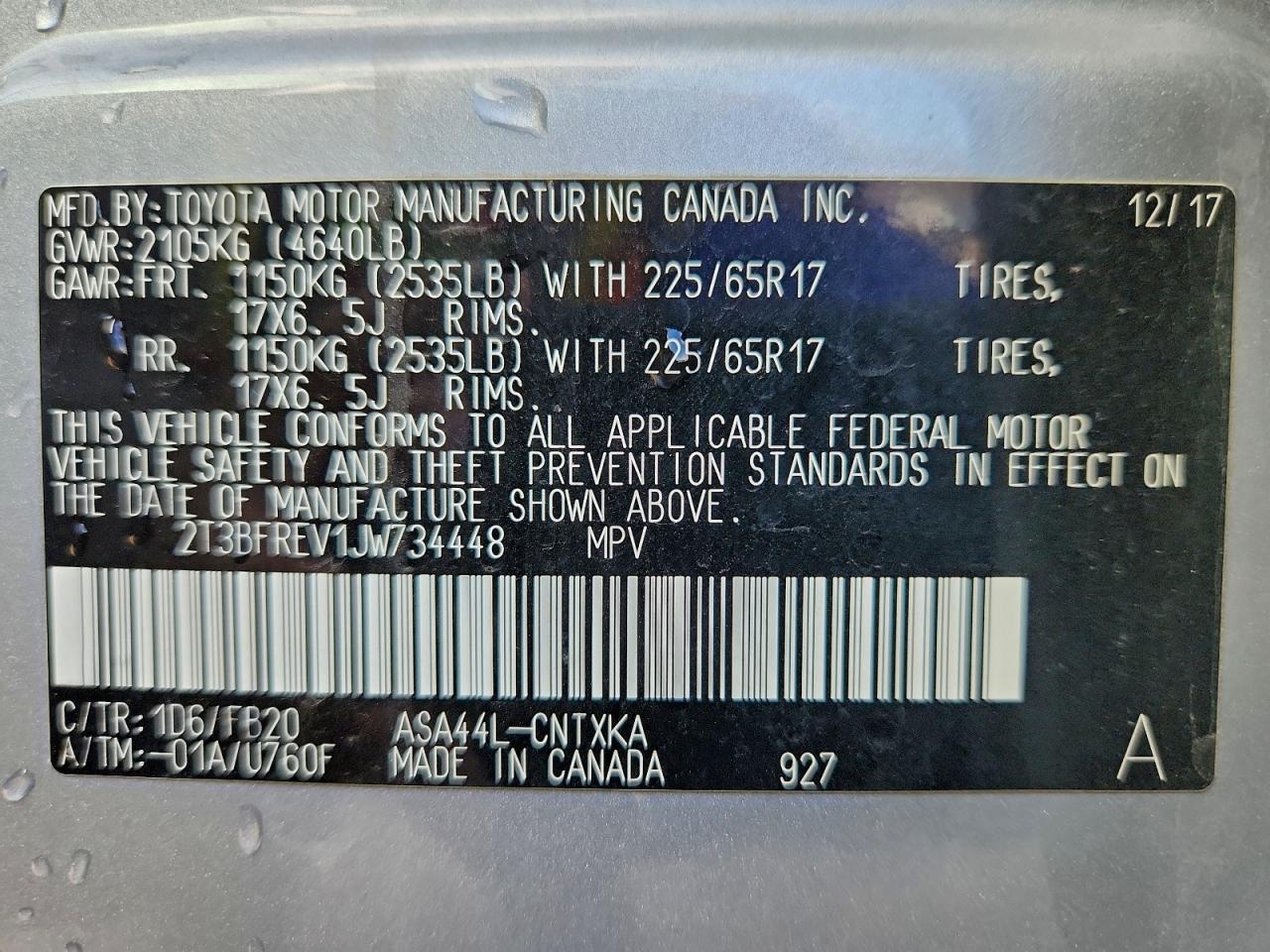 Toyota RAV4 Le Image 7