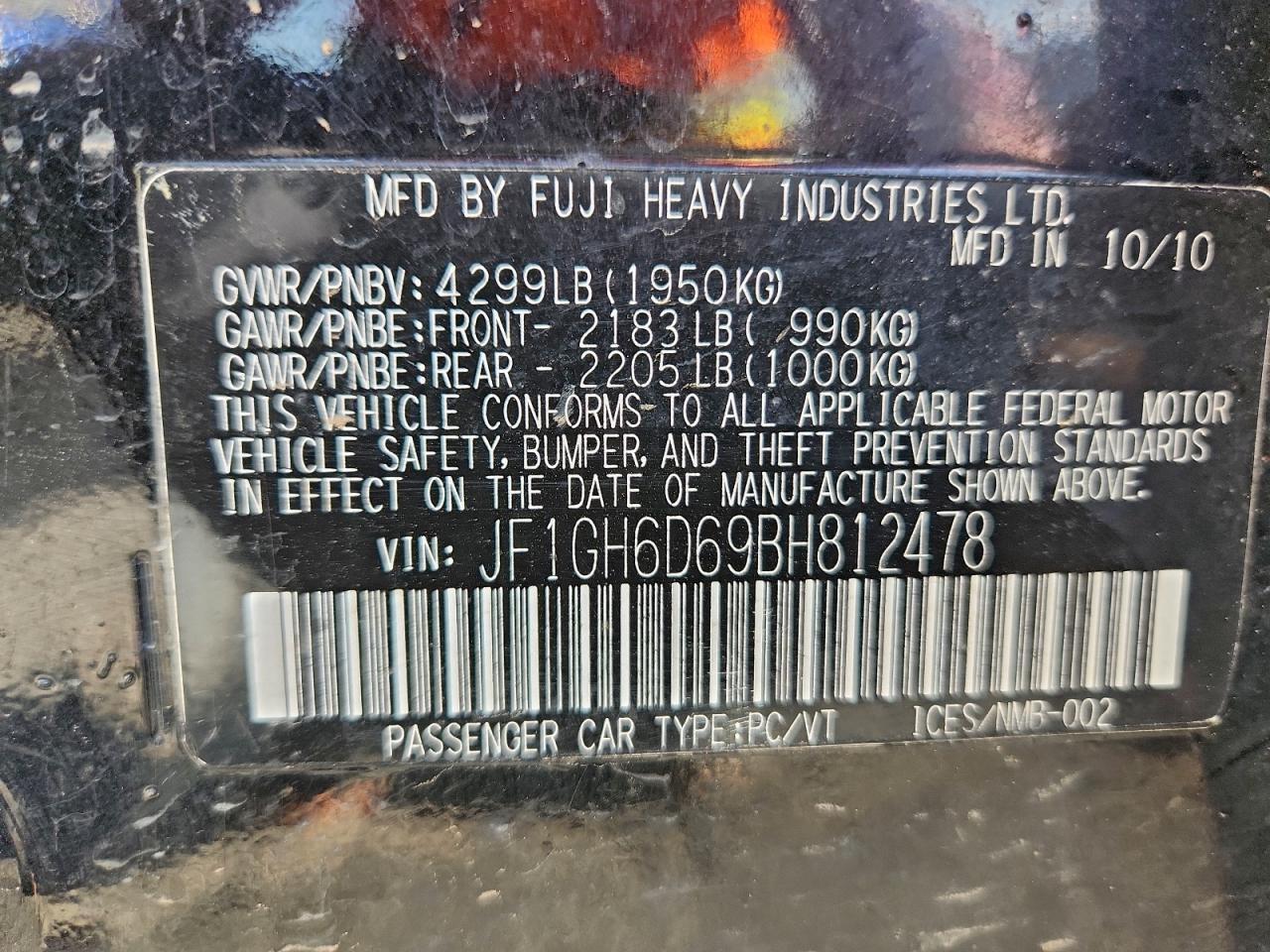 Subaru Impreza Outback Sport Image 11