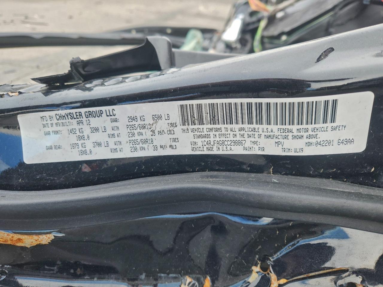 Jeep Grand Cherokee Laredo Image 14