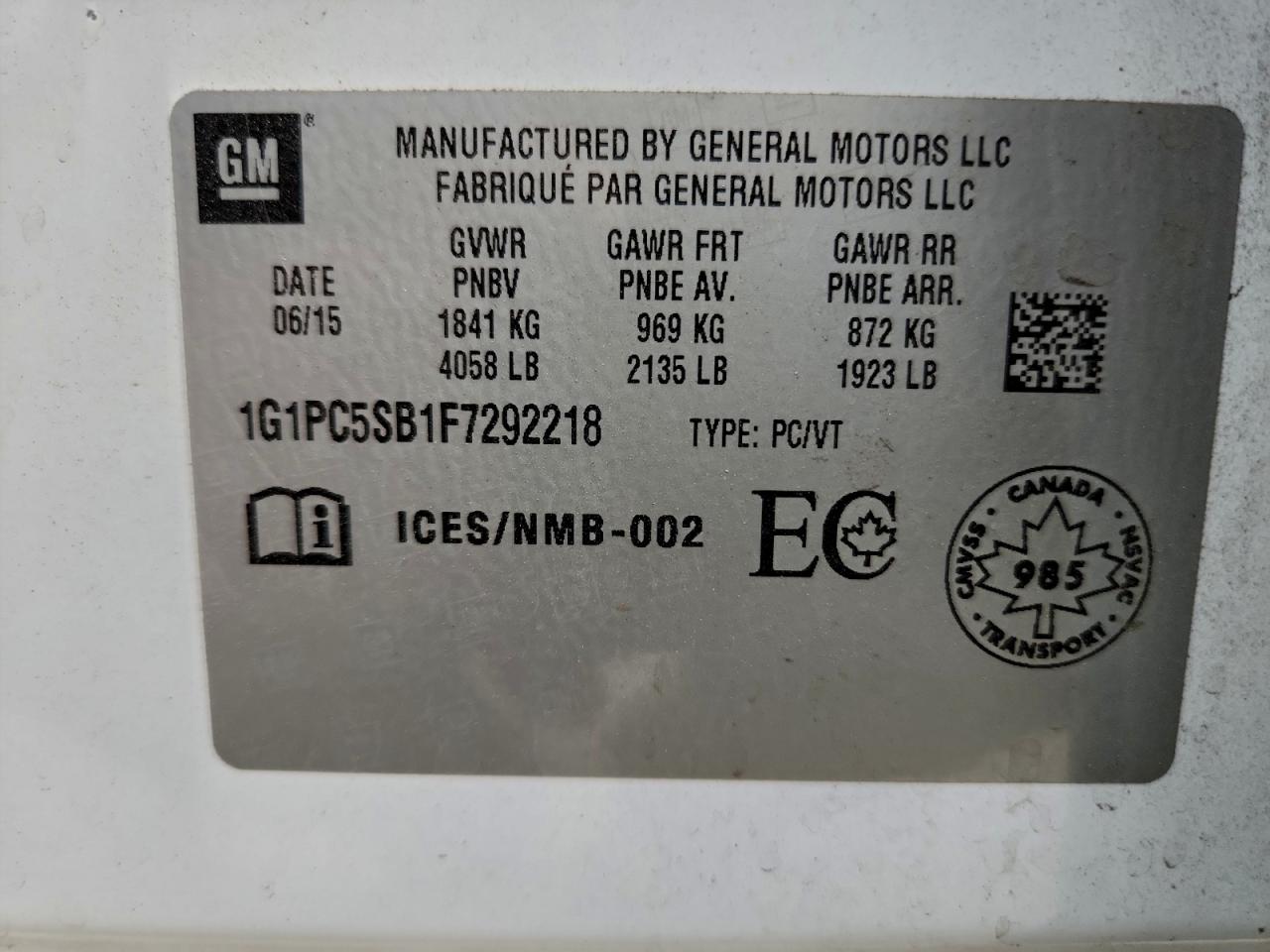 Chevrolet Cruze Lt Image 9