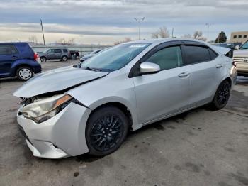  Salvage Toyota Corolla