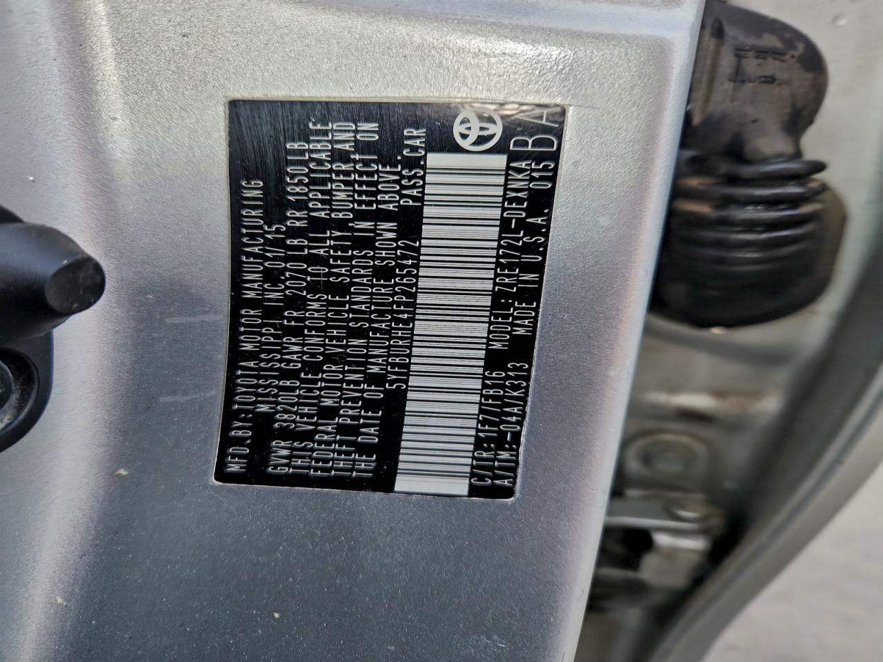 Toyota Corolla L Image 11