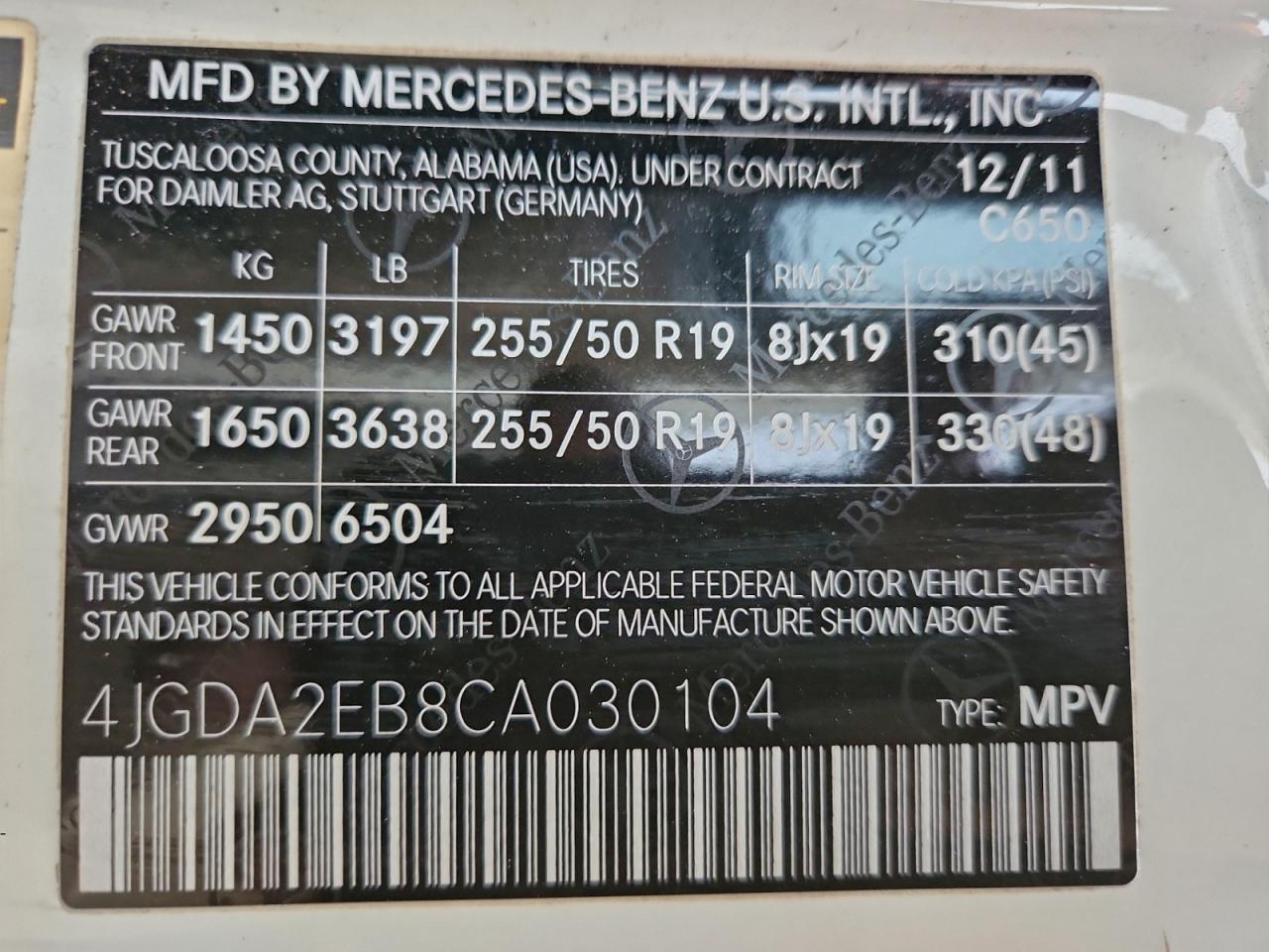 Mercedes-Benz M-Class 350 Bluetec Image 12