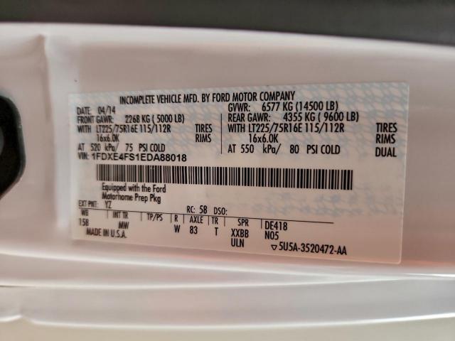 Ford Econoline E450 Super Duty Cutaway Van Image 3