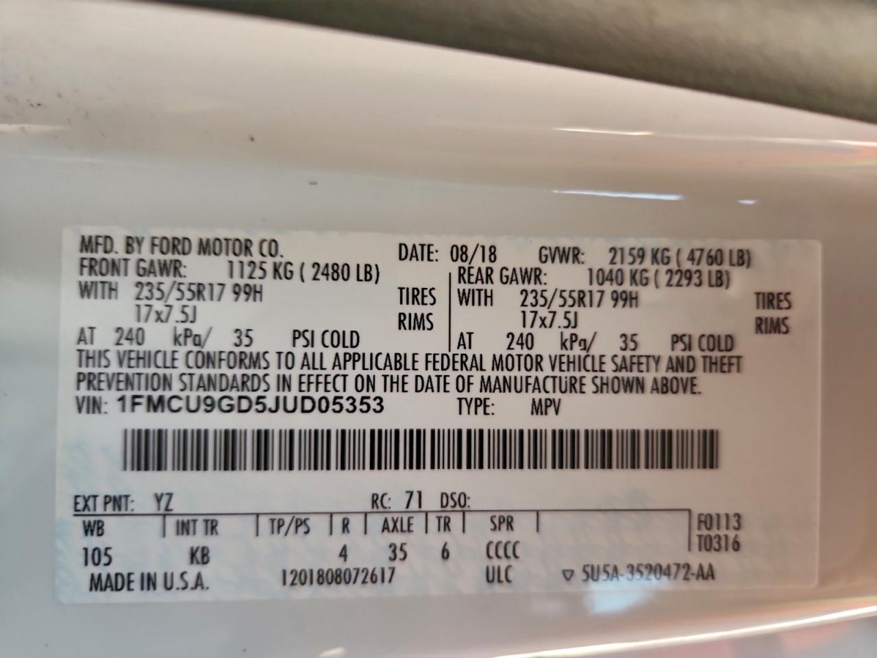 Ford Escape Se Image 9