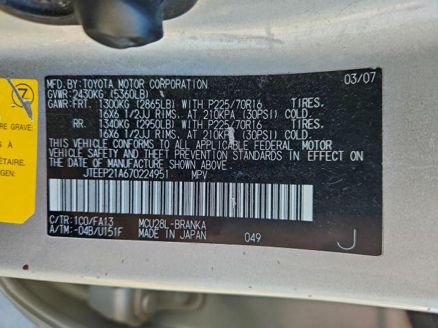 Toyota Highlander Sport Image 14