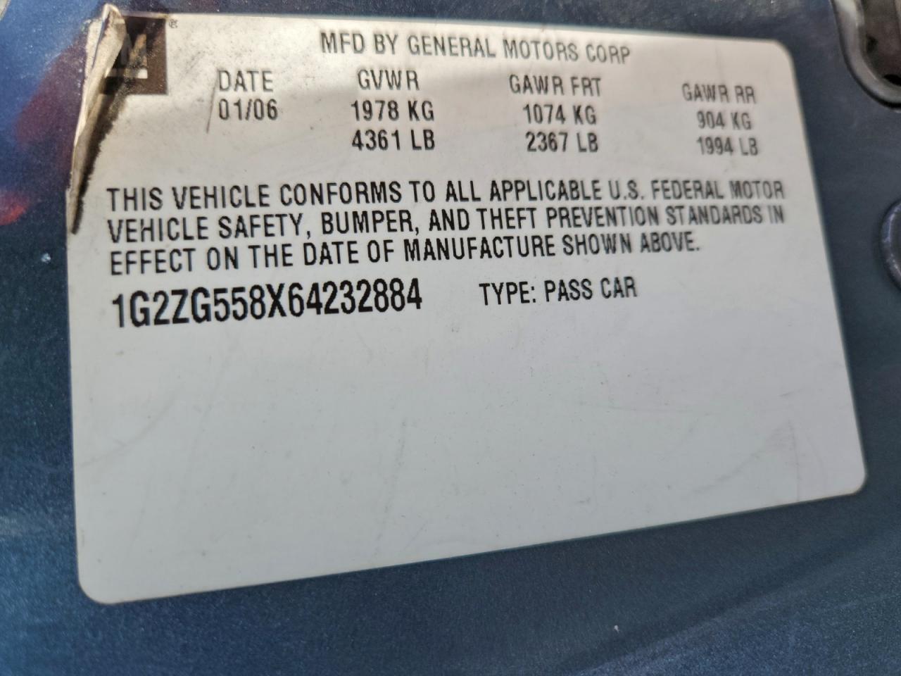 Pontiac G6 Se1 Image 11