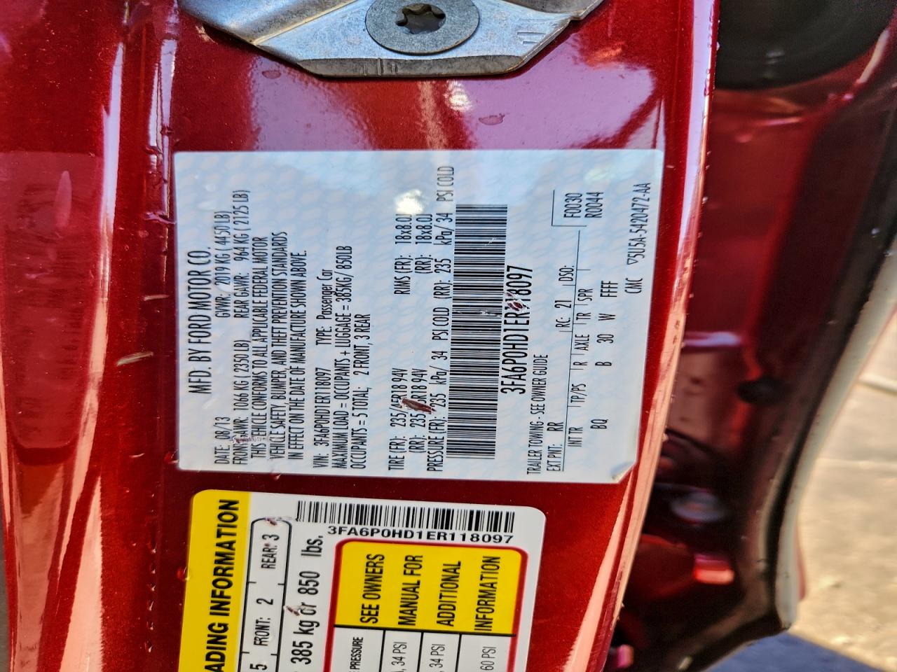 Ford Fusion Se Image 6