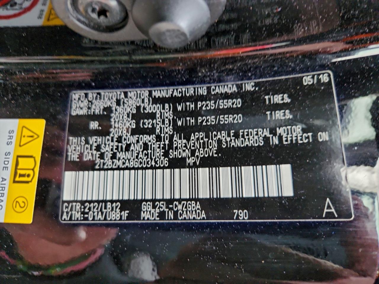 Lexus RX 350 Base Image 9