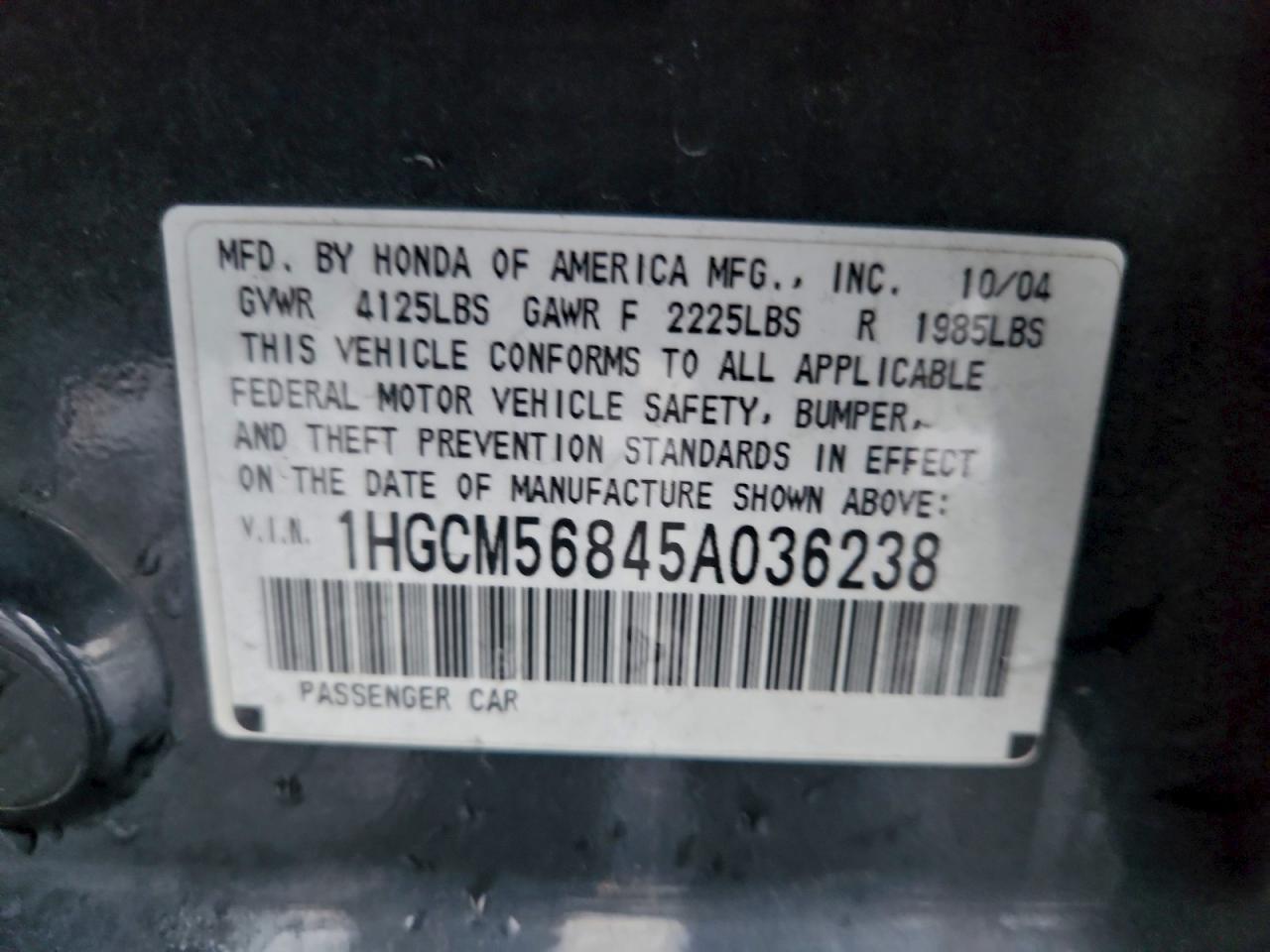 Honda Accord Ex Image 11