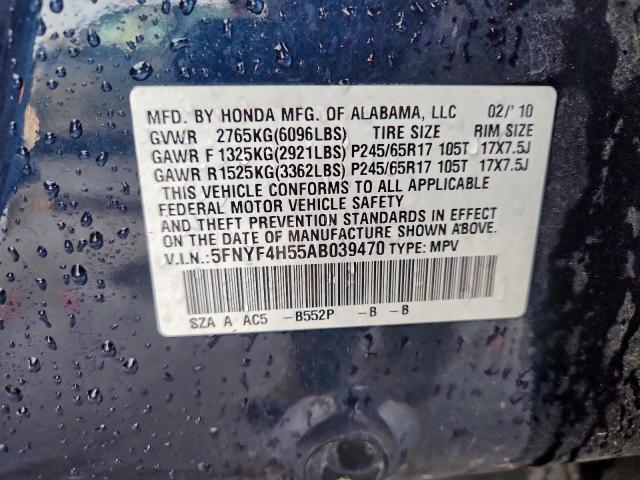 Honda Pilot Exl Image 10