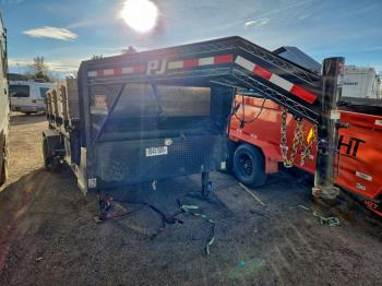  Salvage Pjtm Trailer