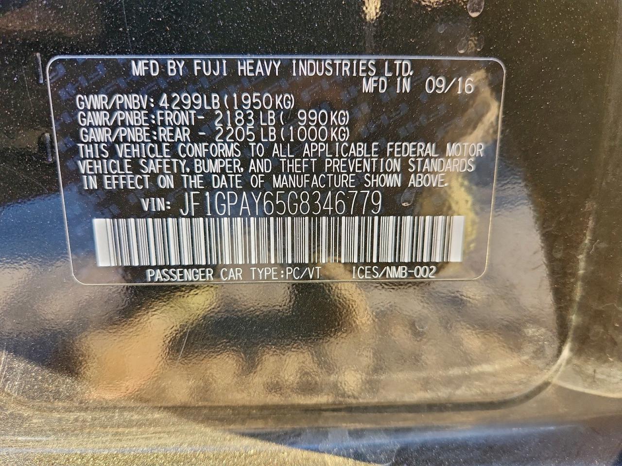 Subaru Impreza Sport Limited Image 10