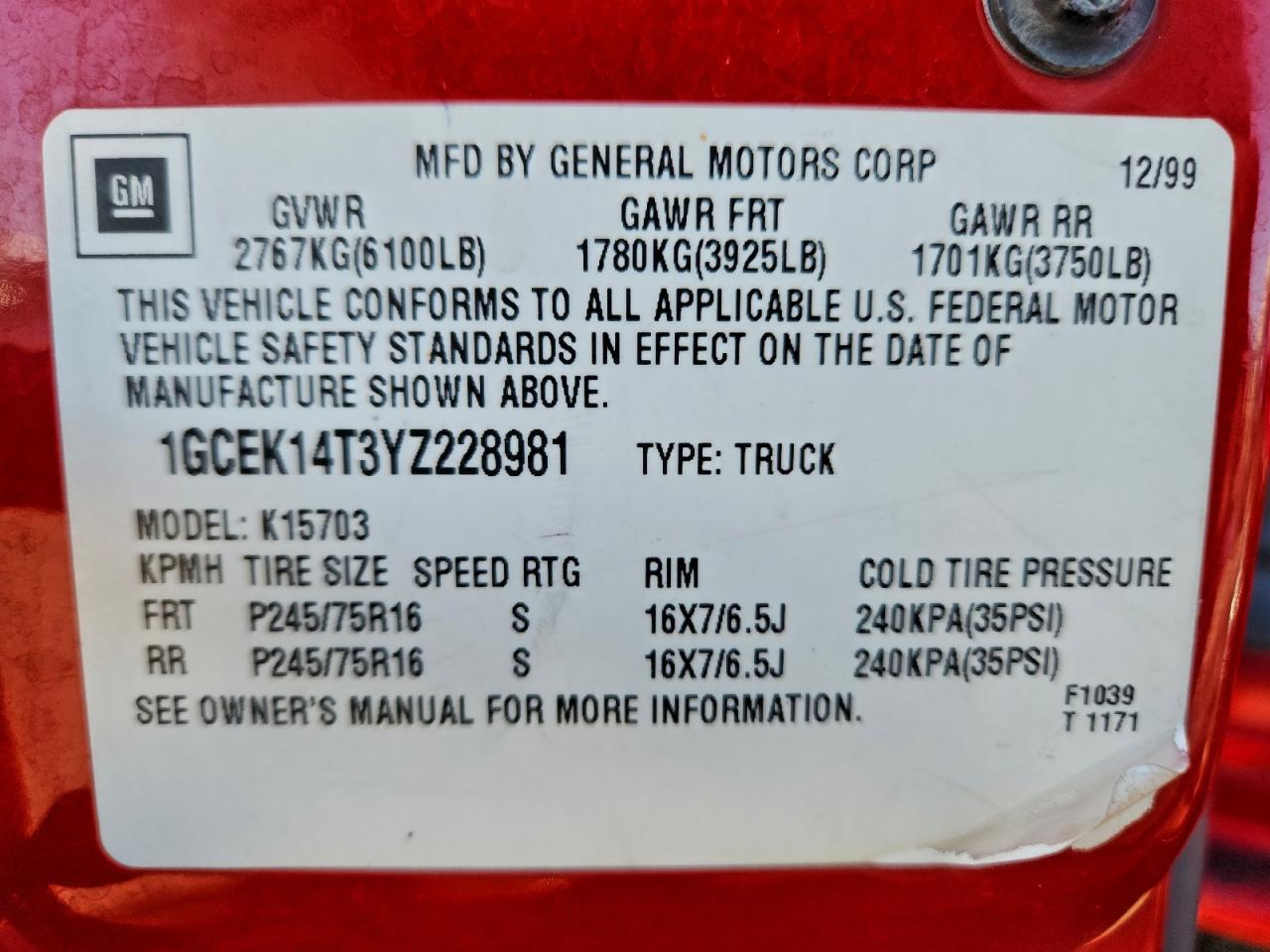 Chevrolet Silverado K1500 Image 11