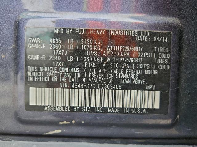 Subaru Outback 3.6r Limited Image 10