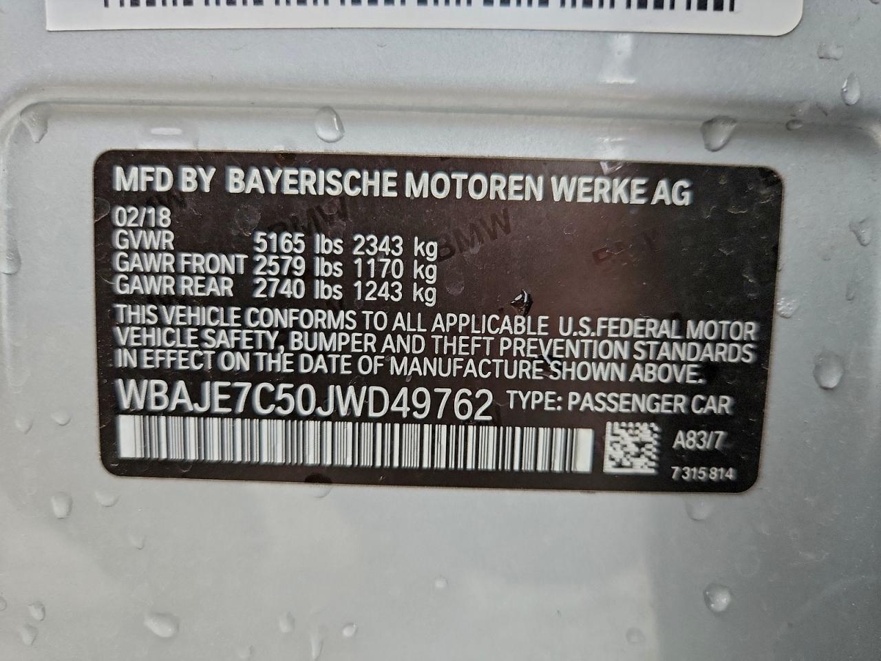 BMW 5 Series Xi Image 8